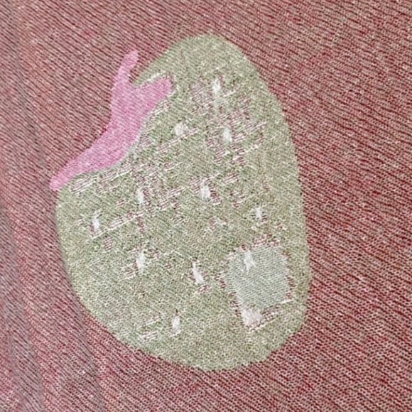 Organic Cotton Strawberry Wrap Travel Blanket Swim Sarong Hand Loom Weave NEW! - Picture 16 of 17